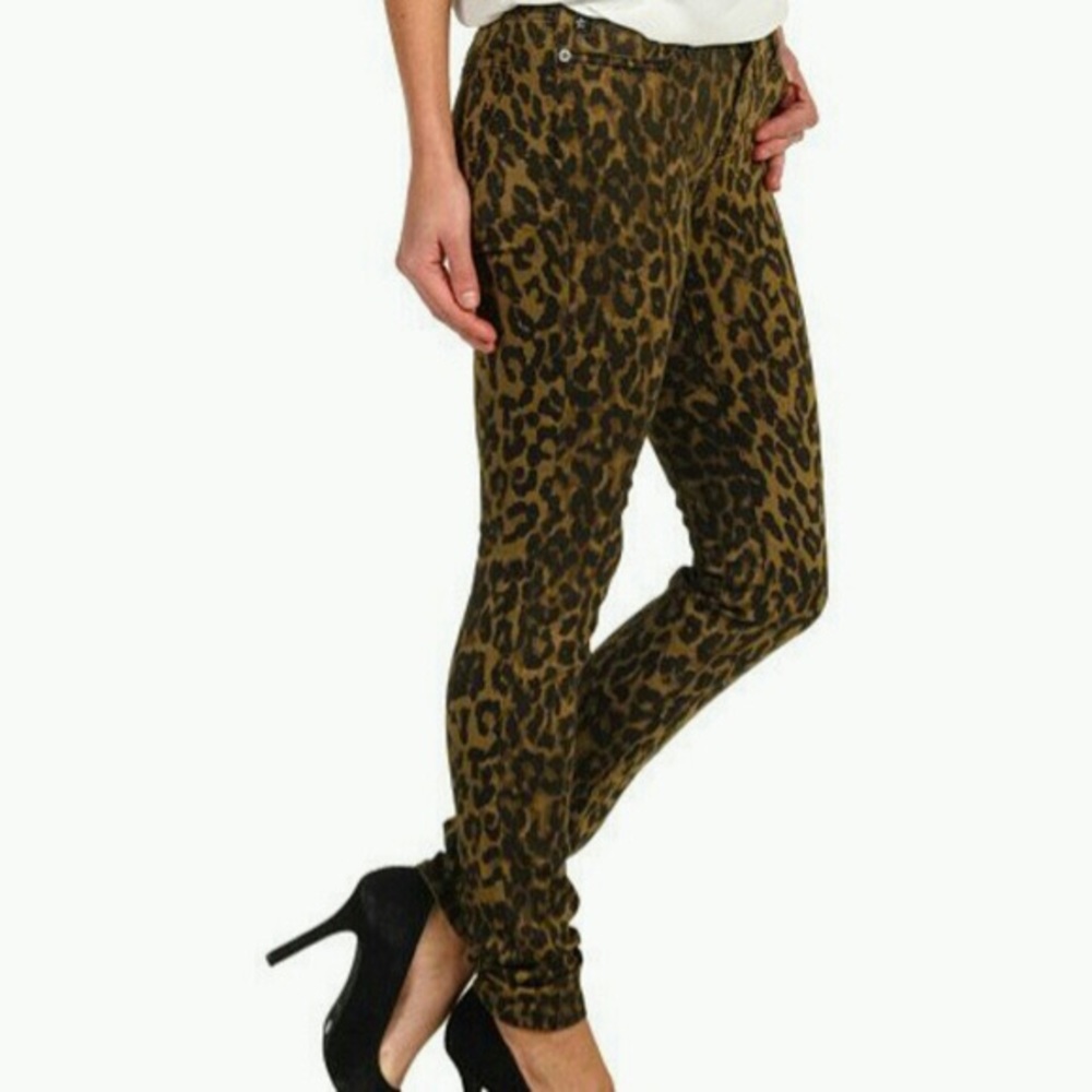 ✨Big Star Alex Mid Rise Skinny Leopard✨